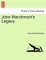 John Marchmont's Legacy. Vol. I