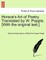 Horace's Art of Poetry. Translated by W. Popple. [With the Original Text.]