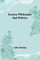 German philosophy and politics