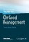 On Good Management