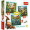 TREFL Pužļu komplekts Dinozauri, 3in1