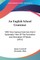 An English School Grammar