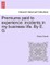Premiums Paid to Experience