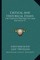 Critical and Historical Essays