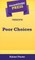 Short Story Press Presents Poor Choices