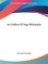 An Outline of Yoga Philosophy