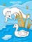 Animals in Winter Coloring Book 1