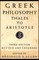 Greek Philosophy