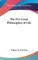 The Five Great Philosophies of Life