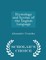 Etymology and Syntax of the English Language - Scholar's Choice Edition