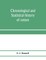Chronological and statistical history of cotton