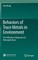 Behaviors of Trace Metals in Environment