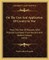 On the Uses and Application of Cavalry in War