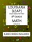 8th Grade LOUISIANA LEAP, 2019 MATH, Test Prep