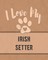I Love My Irish Setter