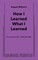 How I Learned What I Learned