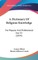 A Dictionary Of Religious Knowledge