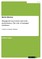 Mertens, M: Managerial succession and team performance:  The