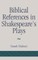 Biblical References in Shakespeare's Plays