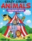 Crazy Circus Animals Coloring Book
