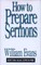 How to Prepare Sermons