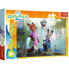 TREFL DISNEY puzzle Zootopia, 100 pcs
