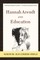 Hannah Arendt and Education