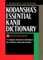 Kodansha's Essential Kanji Dictionary