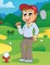 Golf Coloring Book 1