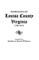Marriages of Louisa County, Virginia, 1766-1815