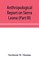 Anthropological report on Sierra Leone (Part III) Timne Grammar and stories