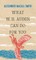 What W.H. Auden Can Do for You
