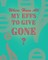 Where Have All My Effs to Give Gone? - BLANK Notebook With Rainbow Lines