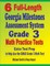 6 Full-Length Georgia Milestones Assessment System Grade 3 Math Practice Tests