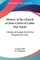 History of the Church of Jesus Christ of Latter Day Saints