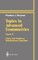 Topics in Advanced Econometrics