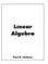 Linear Algebra