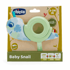 CHICCO plush Baby snail ECO