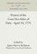 Protest of the Cour Des Aides of Paris--April 10, 1775
