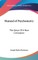 Manual of Psychometry