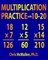 Multiplication Practice with 10-20