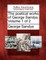 The Poetical Works of George Sandys. Volume 1 of 2