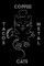 Cats Coffee Tacos Metal - Blank Sketchbook