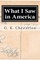 What I Saw in America