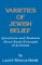 Varieties of Jewish Belief