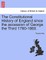 The Constitutional History of England since the accession of George the Third 1760-1860.