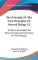 The Principia Or The First Principles Of Natural Things V2