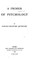 The Primer of Psychology