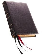 KJV, Reference Bible, Giant Print, Premium Leather, Black, Sterling Edition, Comfort Print KJV, Reference Bible, Giant Print, Premium Leather, Black, Sterling Edition, Comfort Print