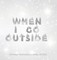 When I Go Outside I Go Inside